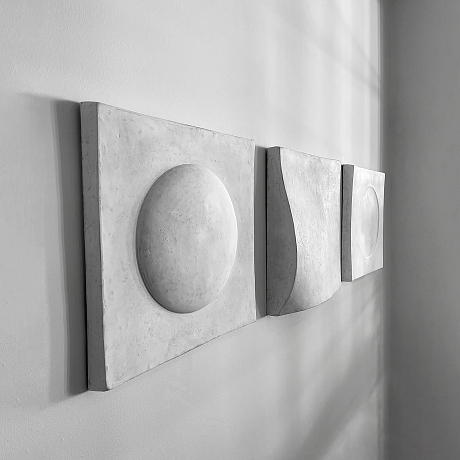 Декор Sculpt Art, Bubble - Chalk White